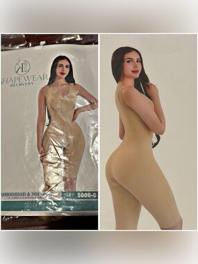 NWT Ann Chery 5008 Powernet Renata Medical Grade Shapewear - Small